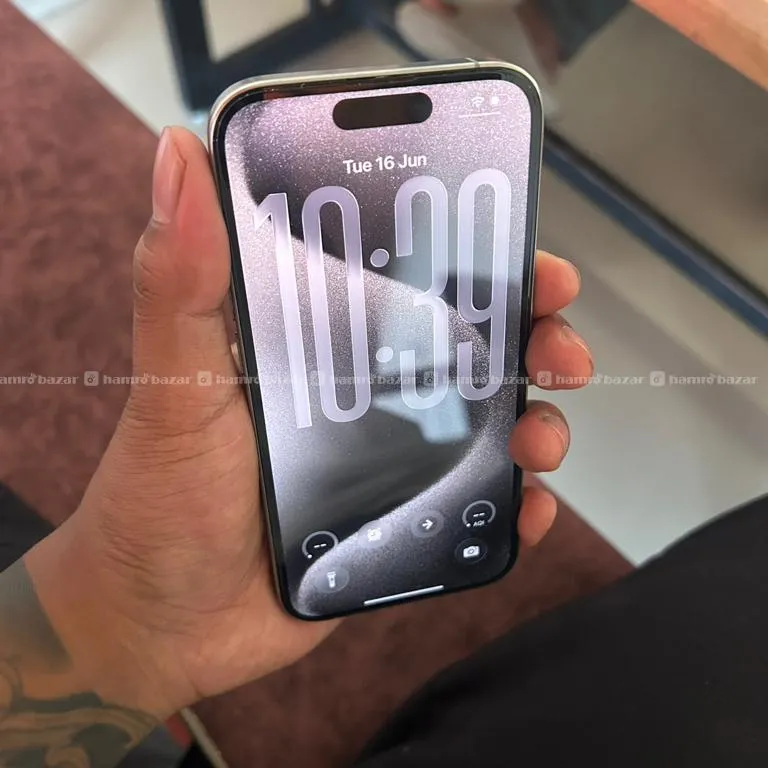iPhone 15 Pro (128GB) 87% Physical sim & esim 3