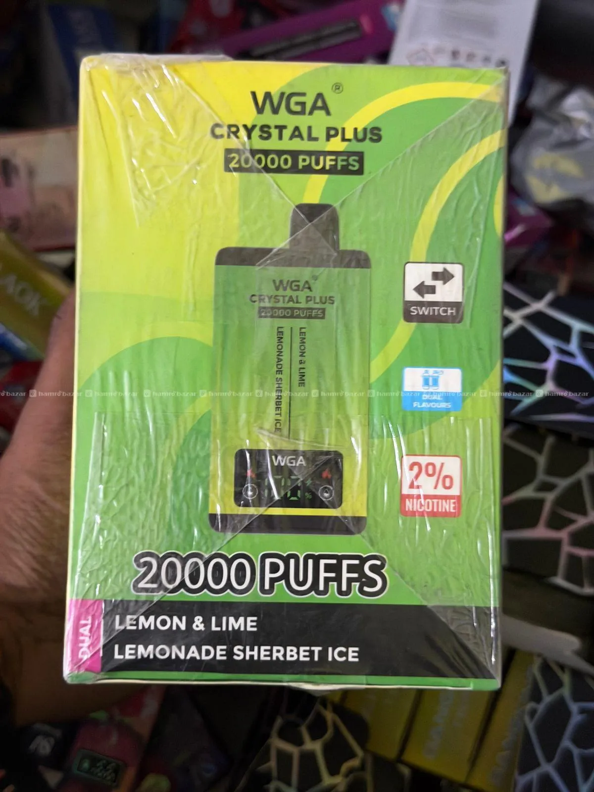 WGA Crystal 20k puffs disposable vape 2