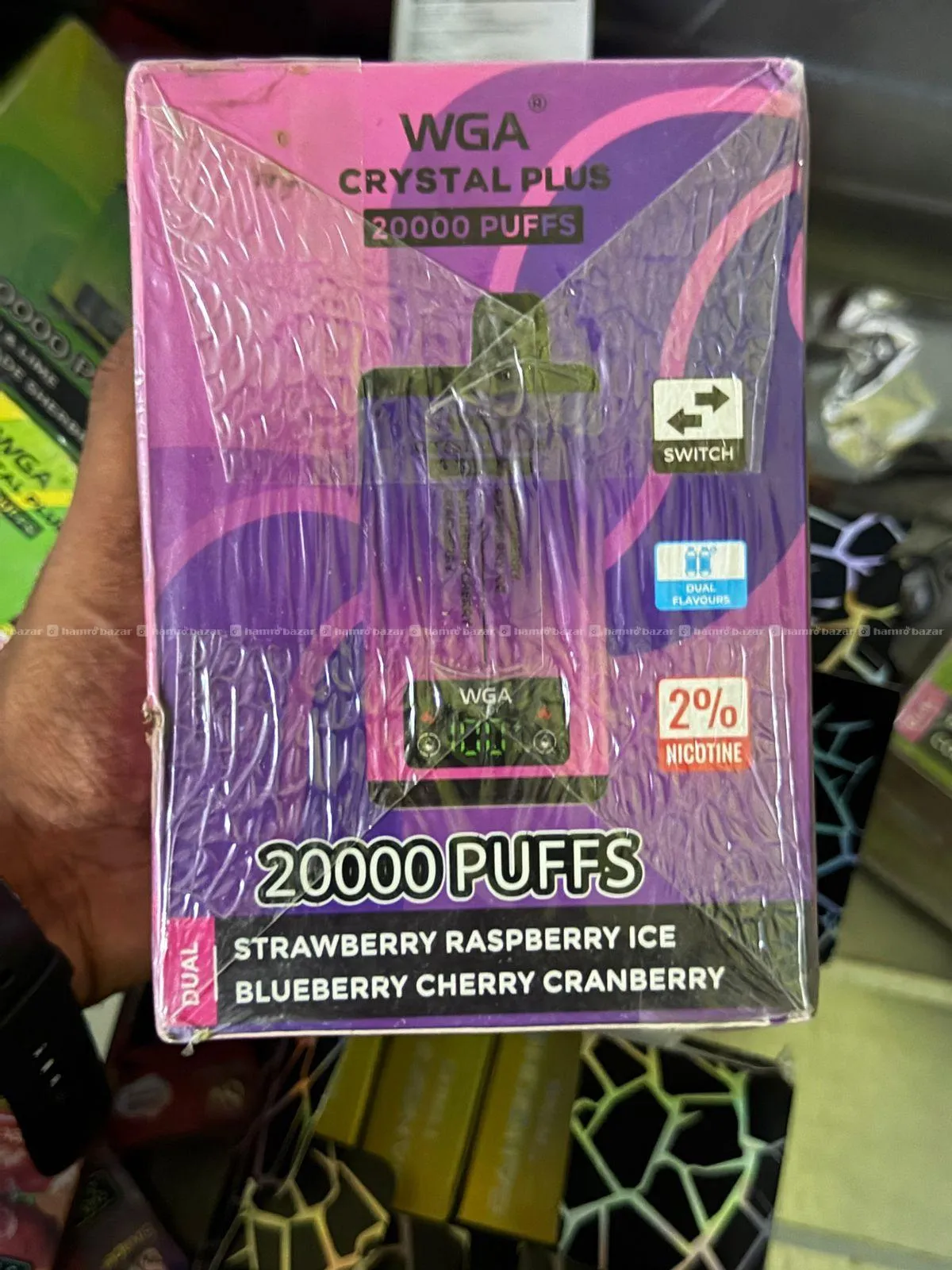 WGA Crystal 20k puffs disposable vape 3
