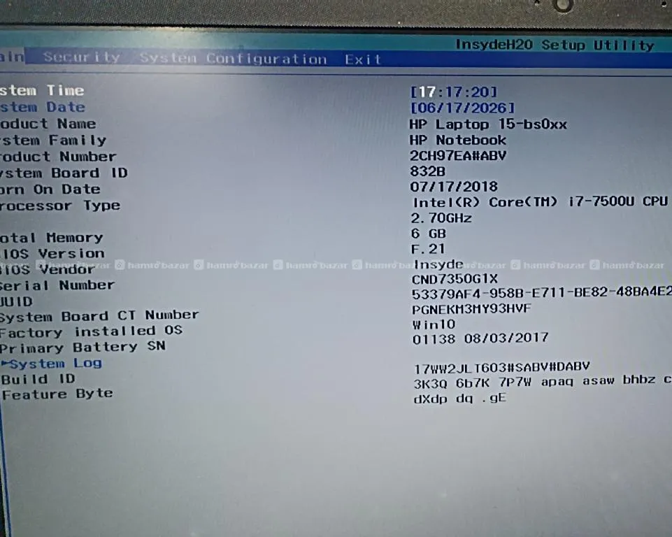 Hp laptop 4