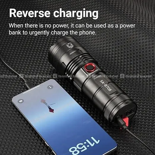 Flashlight power bank charging treasure xa-b702. 3