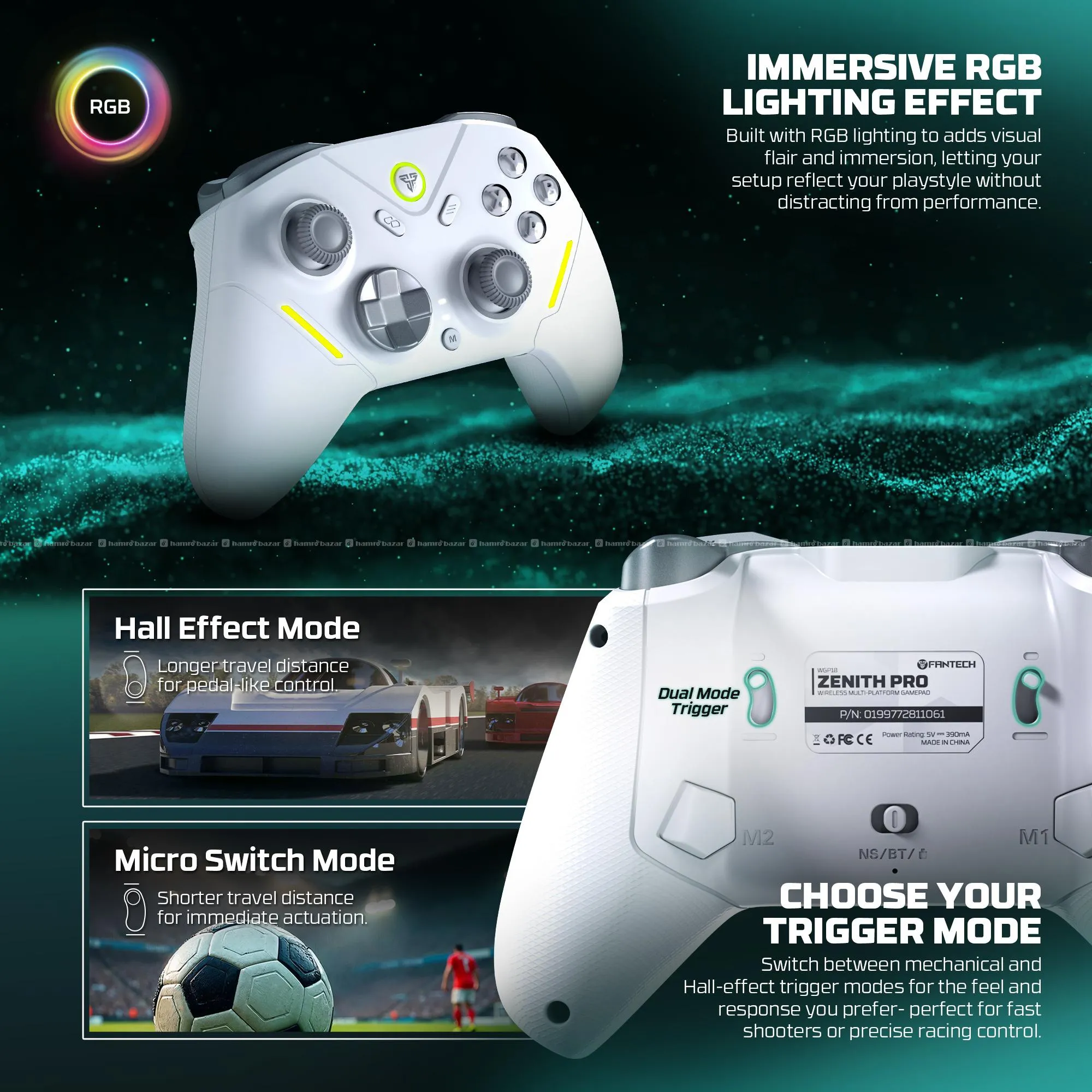 Fantech Zenith Pro game pad (WGP18) 3