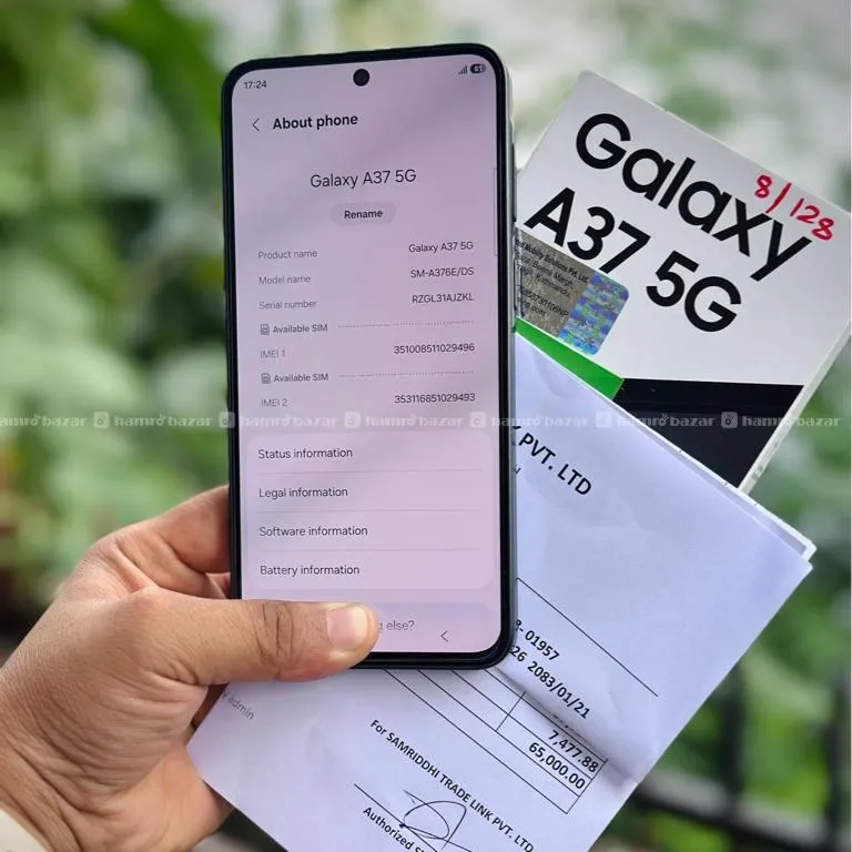 Samsung Galaxy A37(8-128) Brand New 2