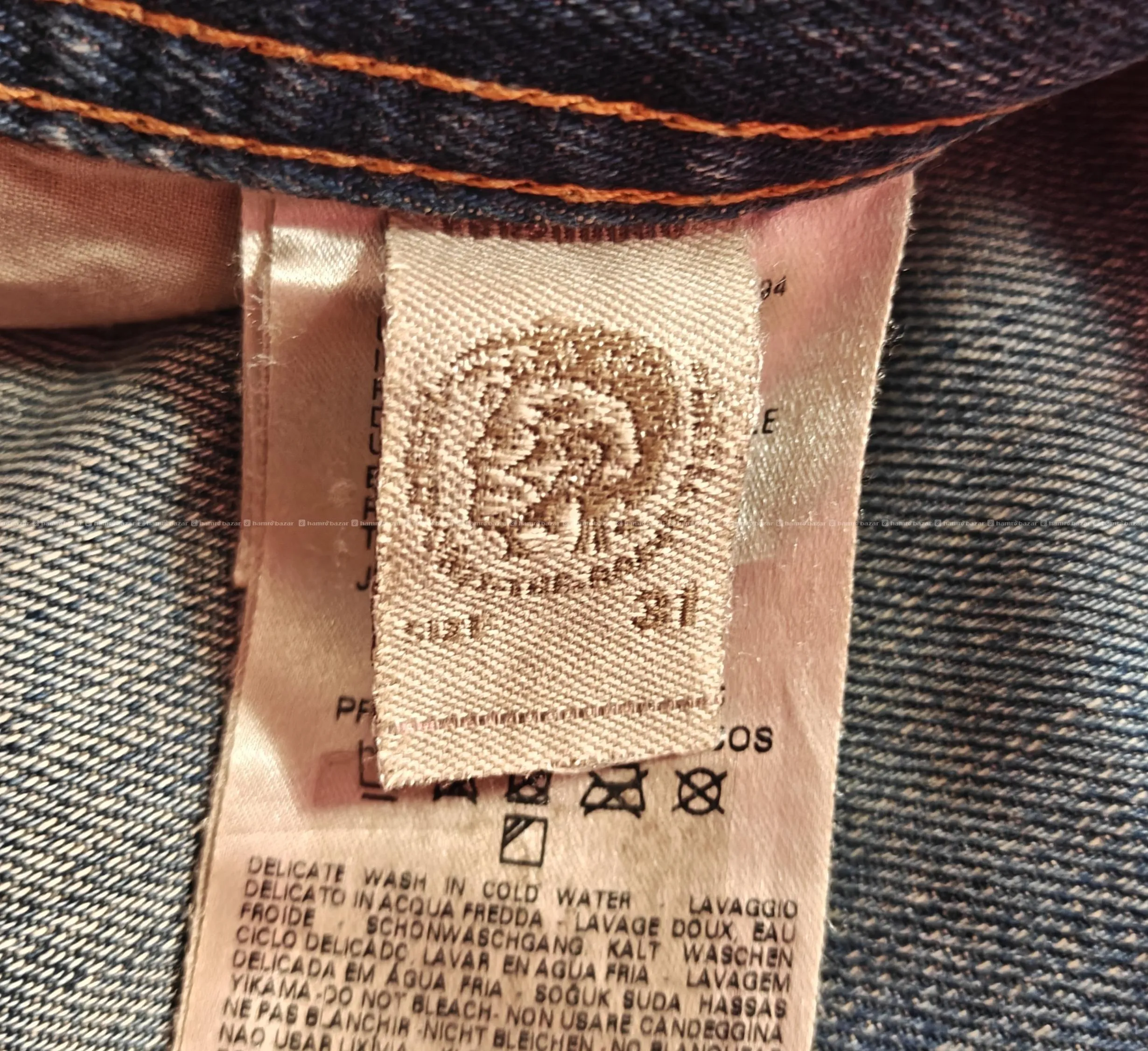 Authentic Diesel Dirty wash fade slim fit jeans 6