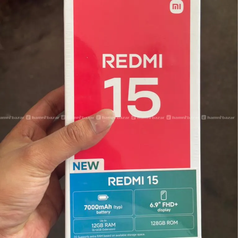 Redmi 15 6/128 Brand New 4