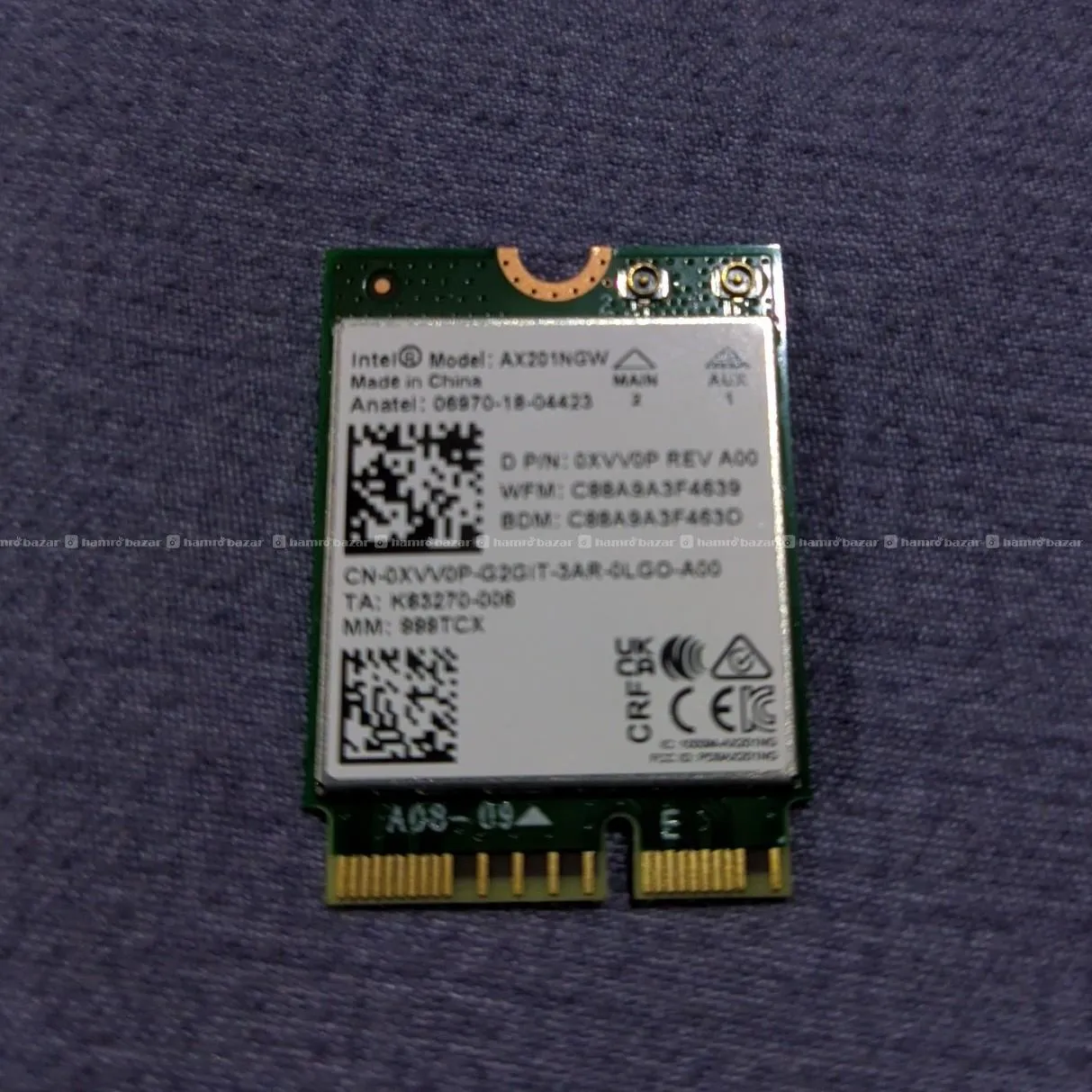 Intel AX201NGW Wi-Fi 6 + Bluetooth 5.2 M.2 Card 4
