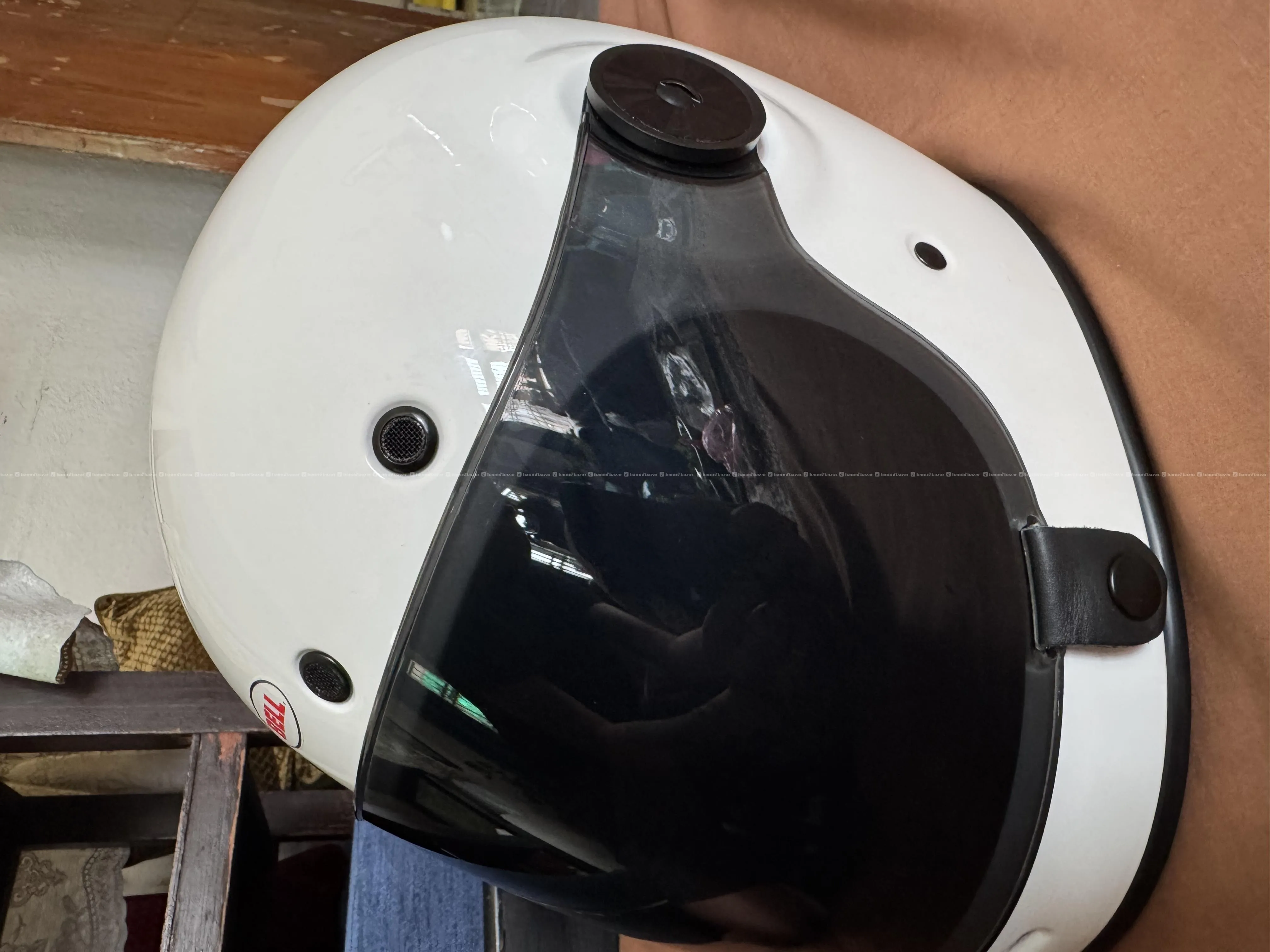 Bell Bullit white helmet 5