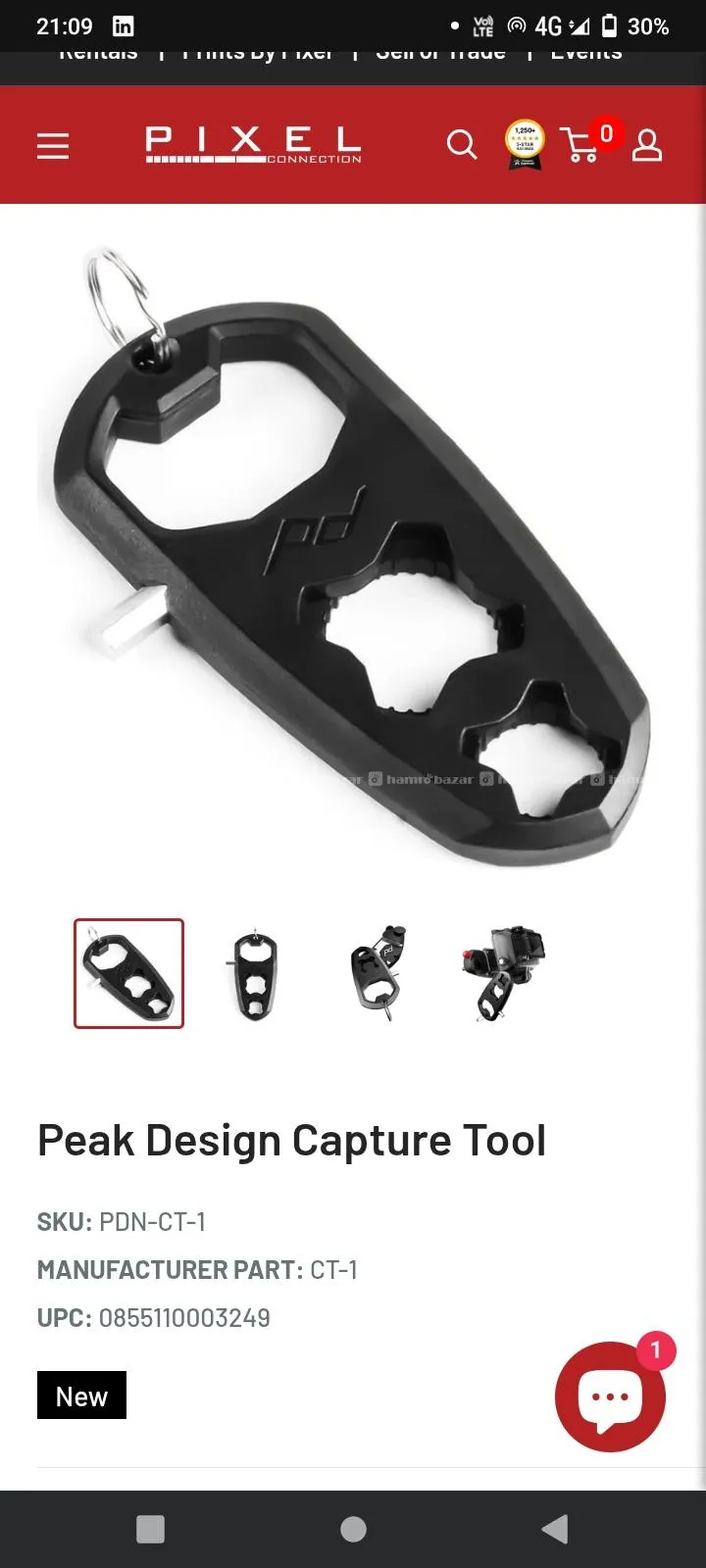 Peak design capture tools for sell 2