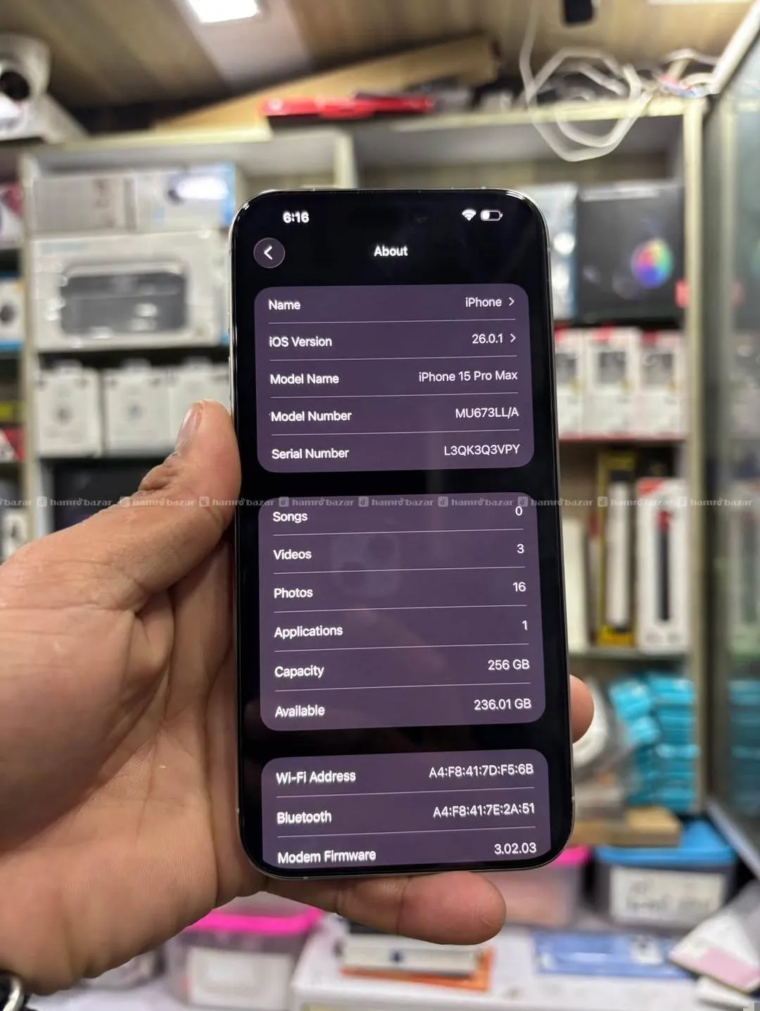 iPhone 15 pro max 256gb Urgent sell ‼️ 3