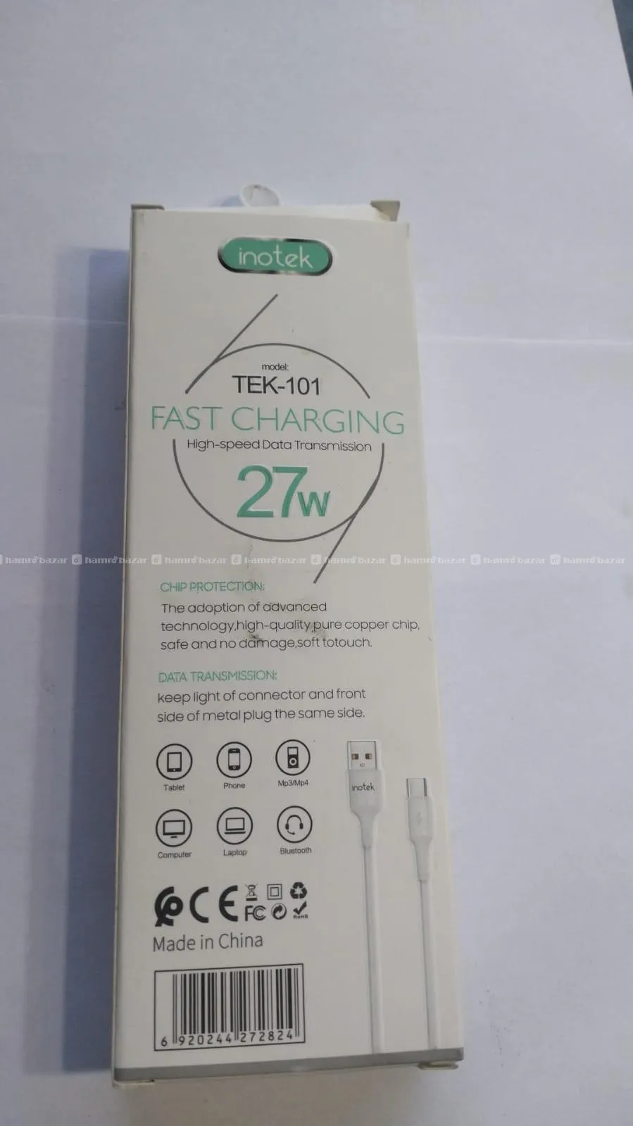 Inotek USB to Type-C Fast Charging Data Cable 2