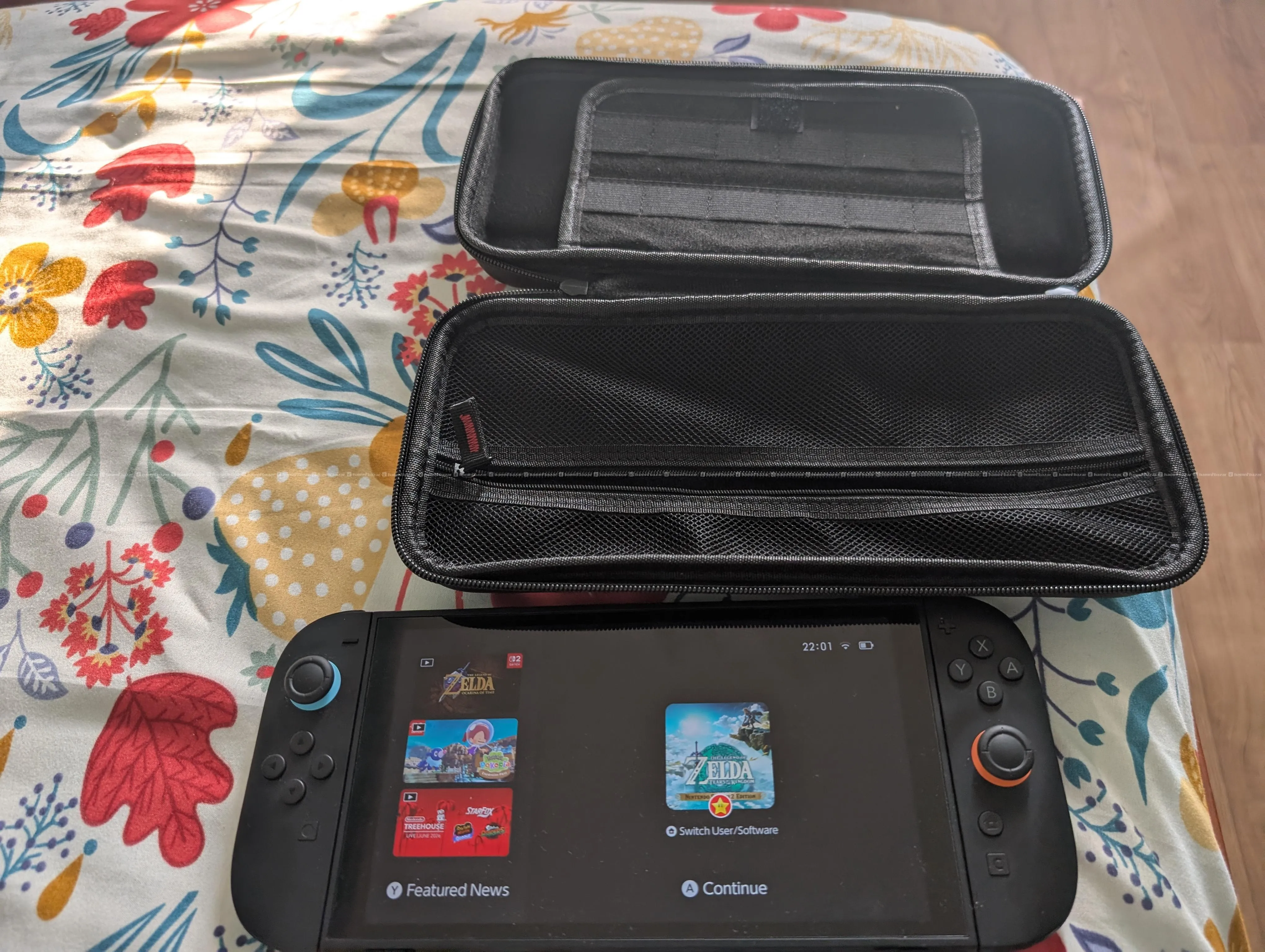 Nintendo switch 2 with totk zelda 2