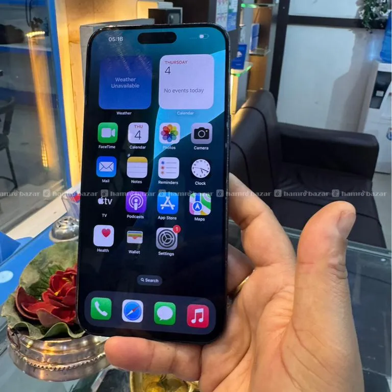 🔥 iPhone 15  Pro Max 256GB 
✅ 90%Battery Health 2