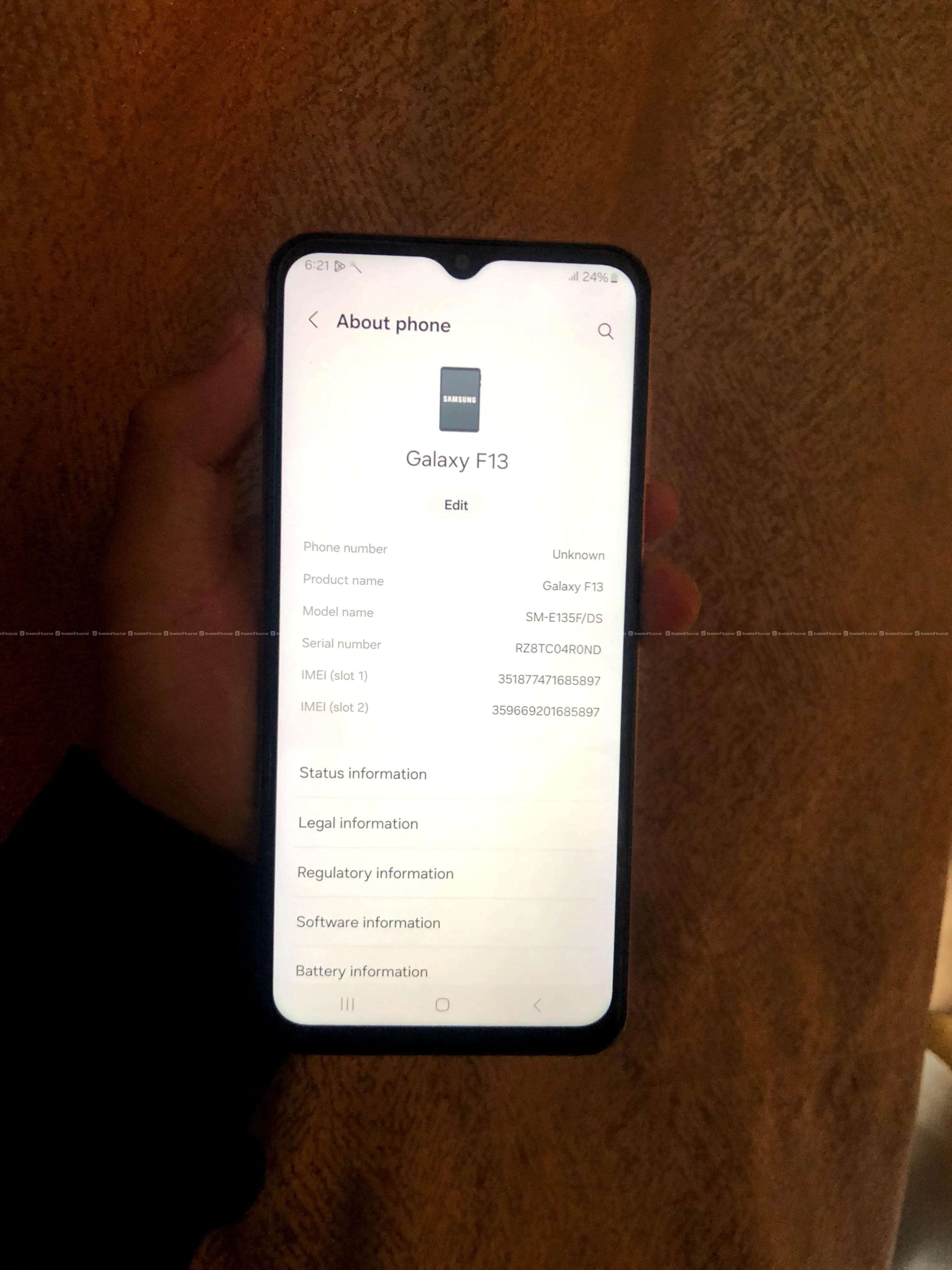 Samsung f 13 3