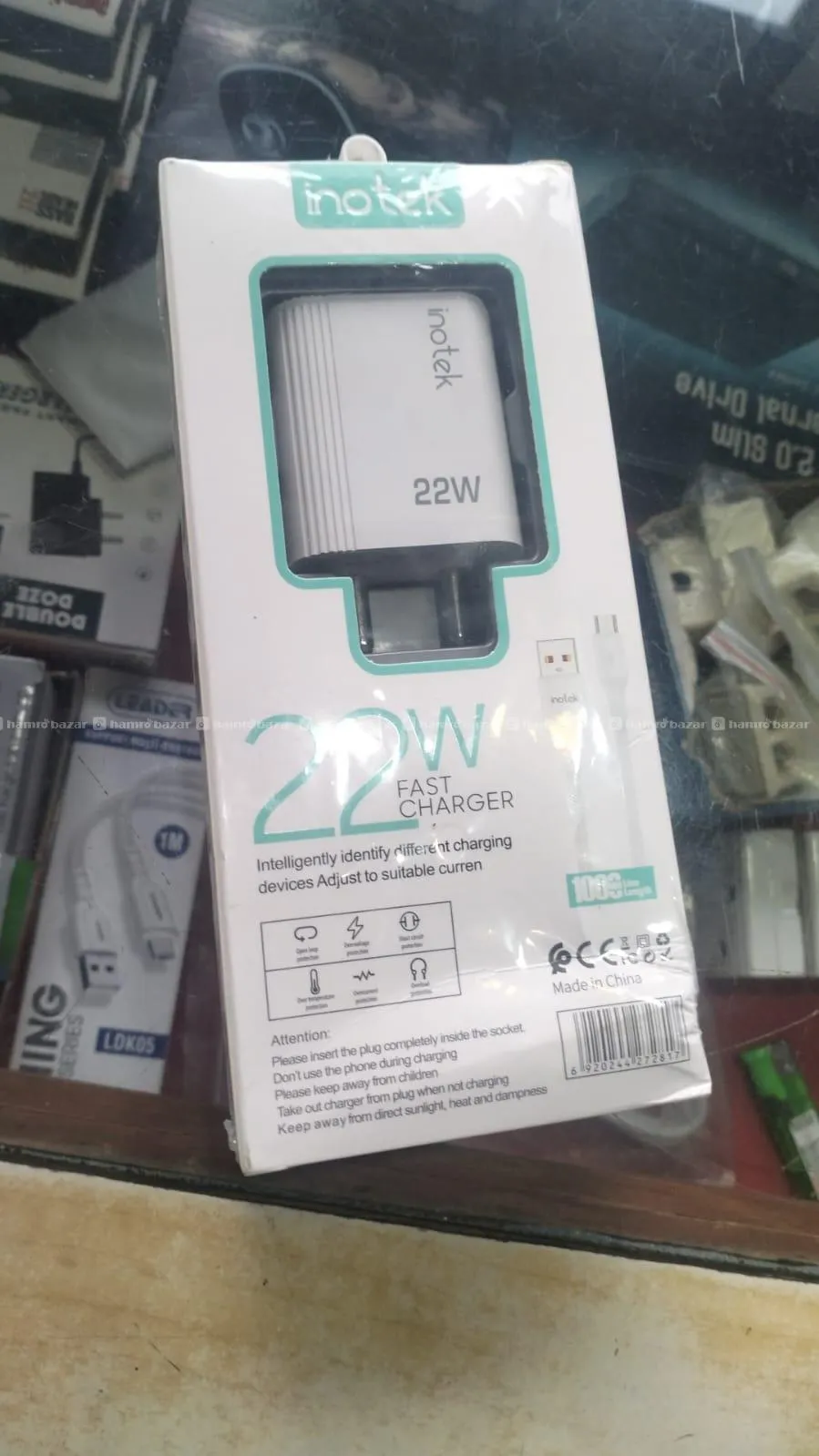 Inotek 22W Super Fast Charger usb to type B 2
