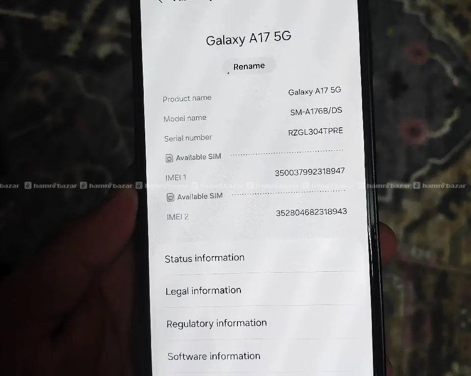 Samsung Galaxy A17 5G (8/256) NEW MODEL 6