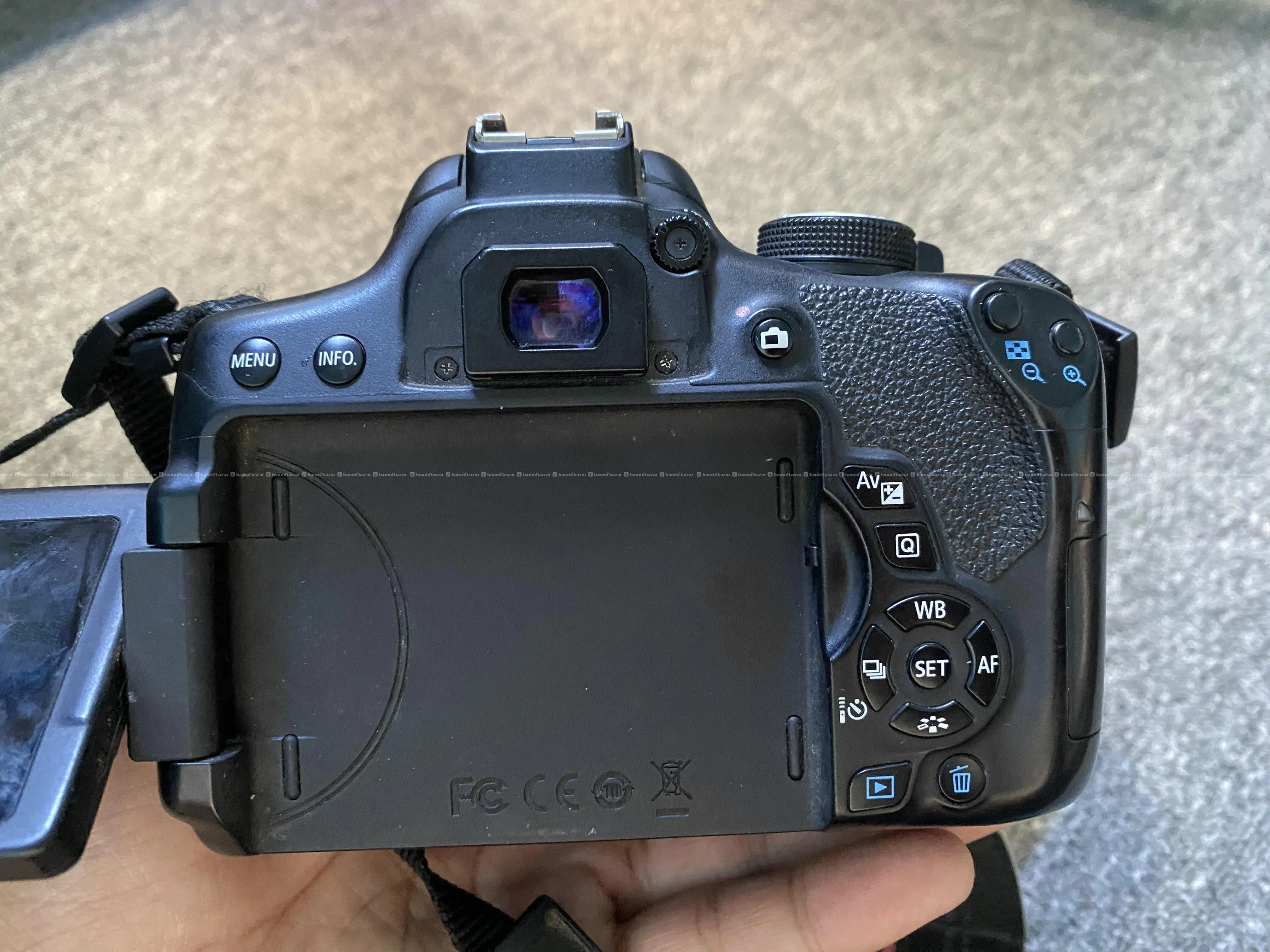 Canon 750d with bag 3