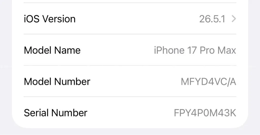 iphone 17 pro max (512 gb) 6