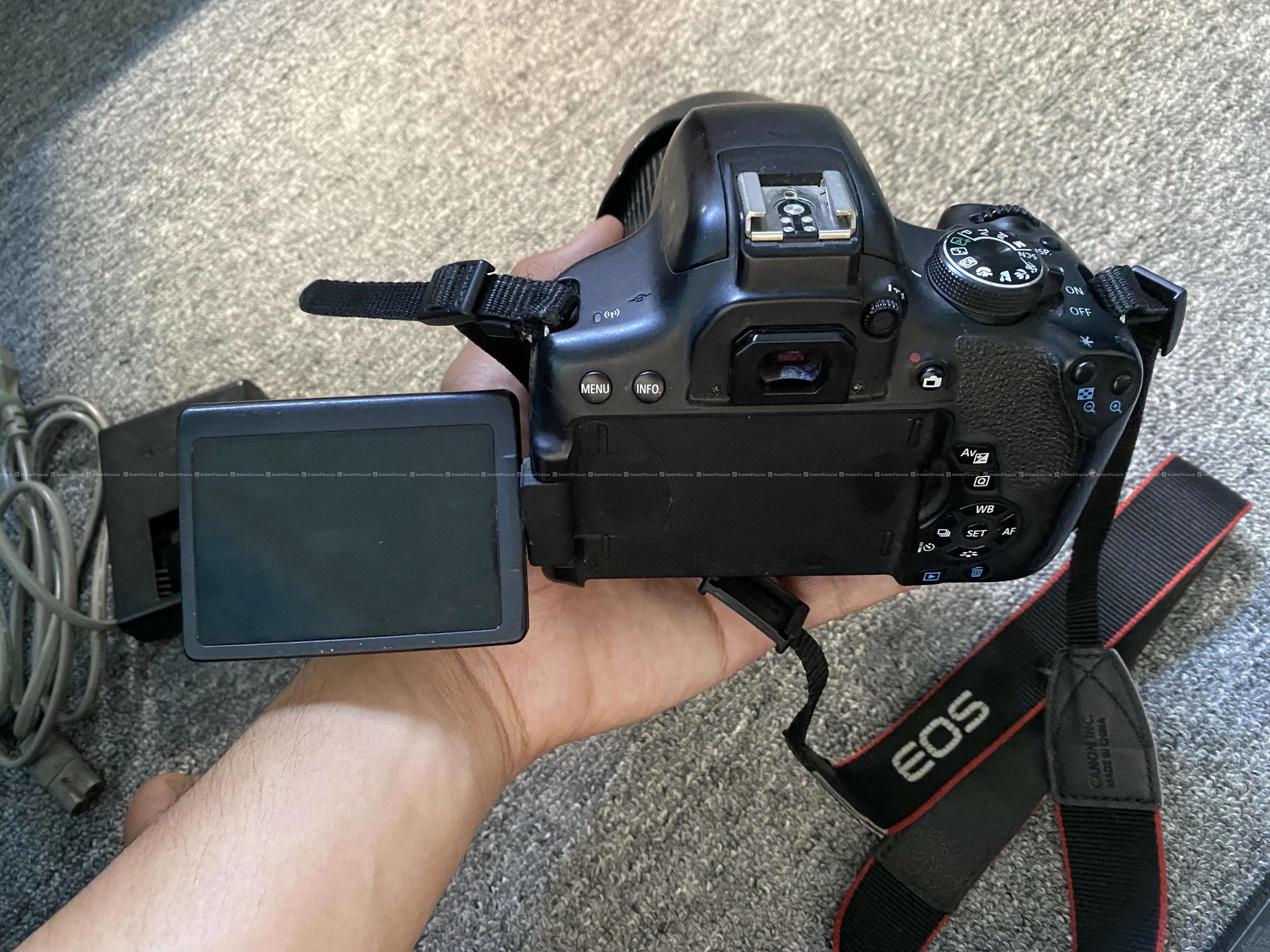 Canon 750d with bag 2