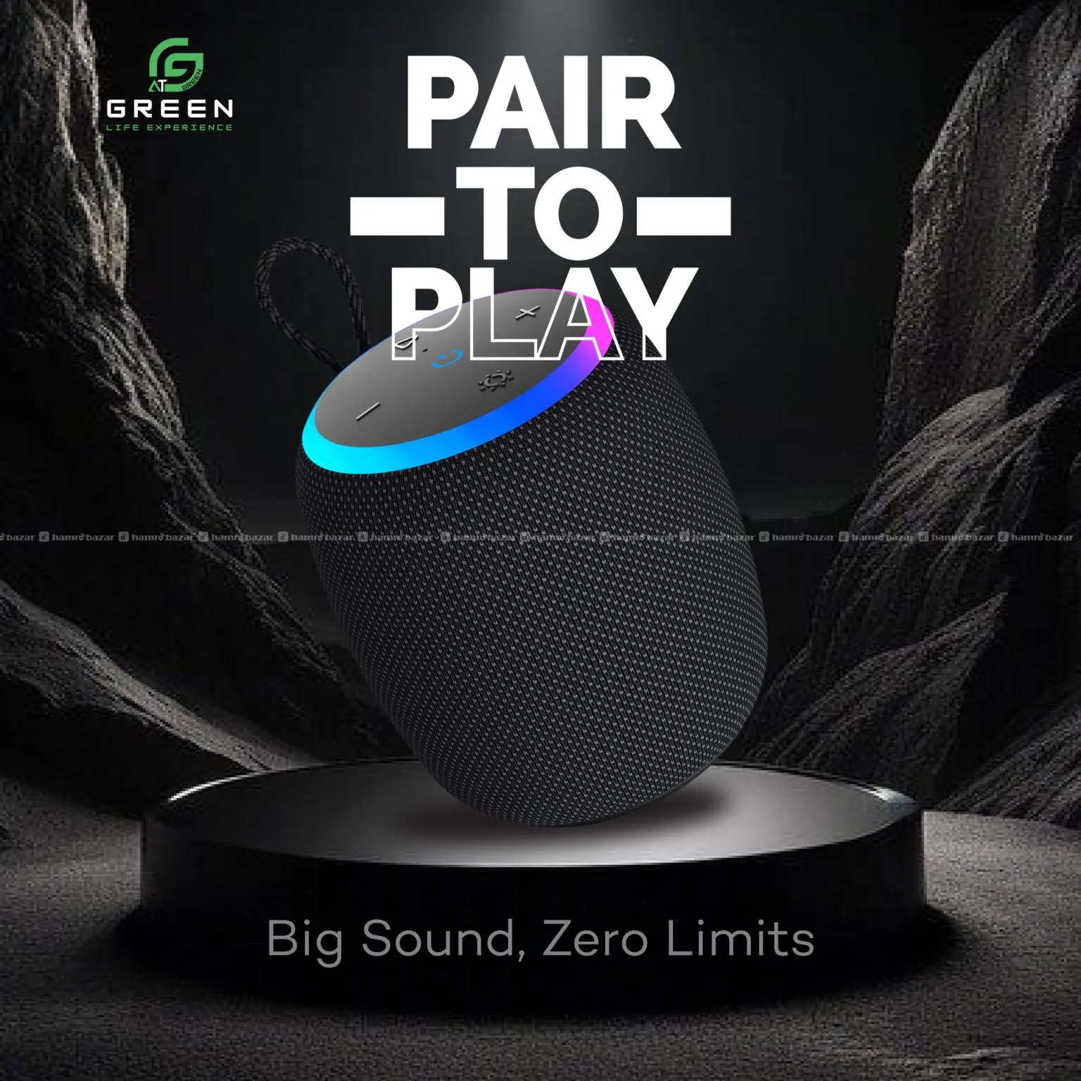 Green melody 15 pro wireless speaker 6