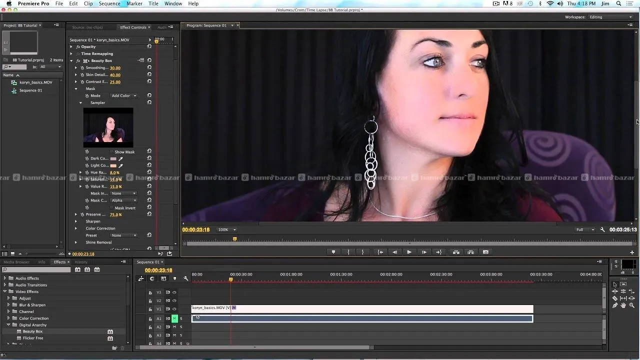 Beauty Box Photoshop After effect Premiere Pro OFX 3