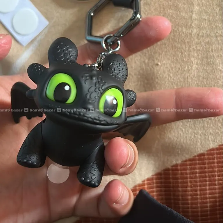 Night fury premium keychain 4