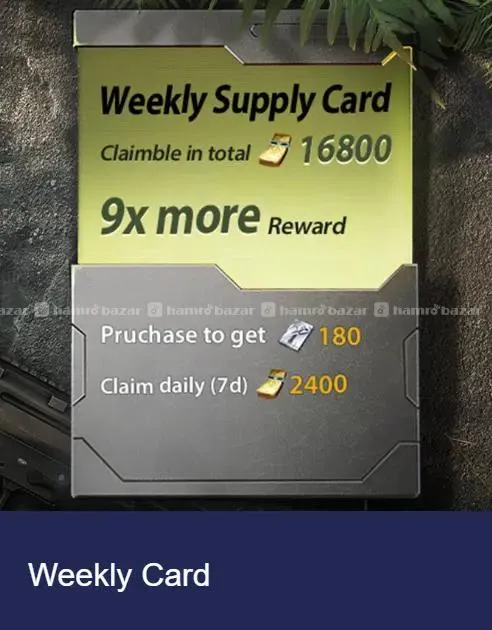 Undawn Weekly Card Top Up Available in Nepal 3