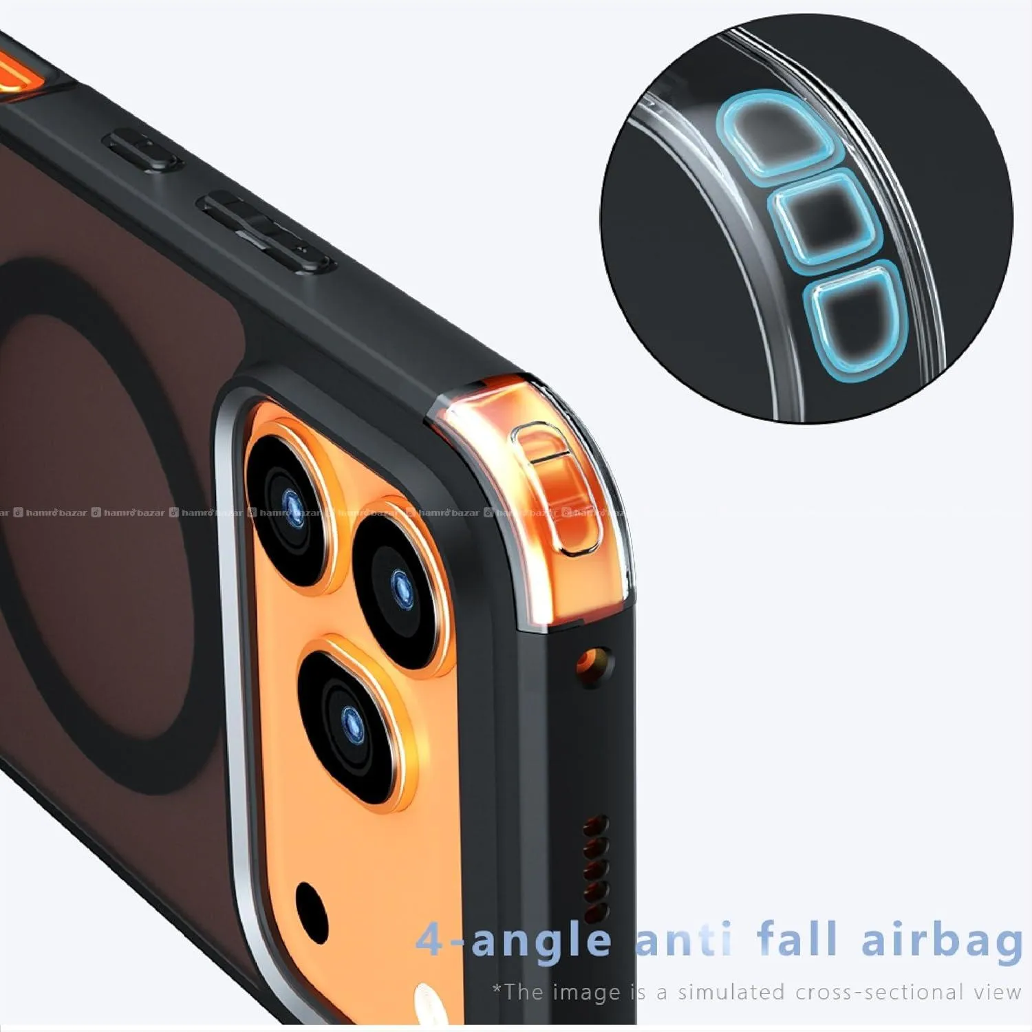 Case Honor 600 /Pro Matte Magsafe Phone Back Cover 3