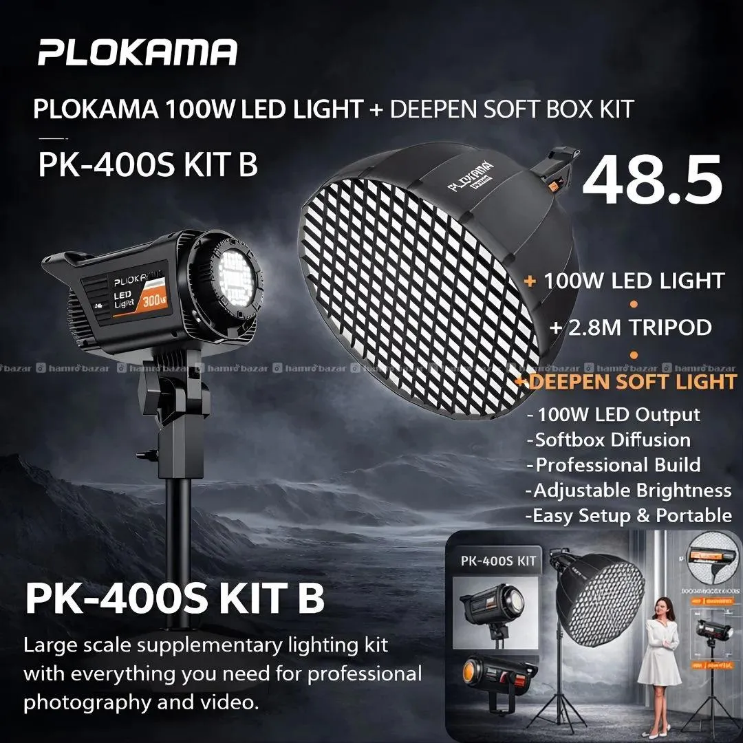 Pk-400S kit B Heavy Stand  Light Set 3