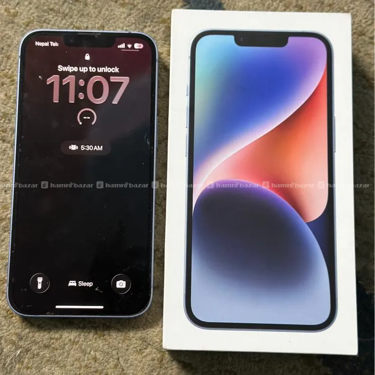 Iphone 14 (128)Gb 76%🔋 health Box 2