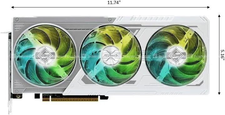 ASRock RX 9060 XT Steel Legend 16GB OC Gaphic Card 6