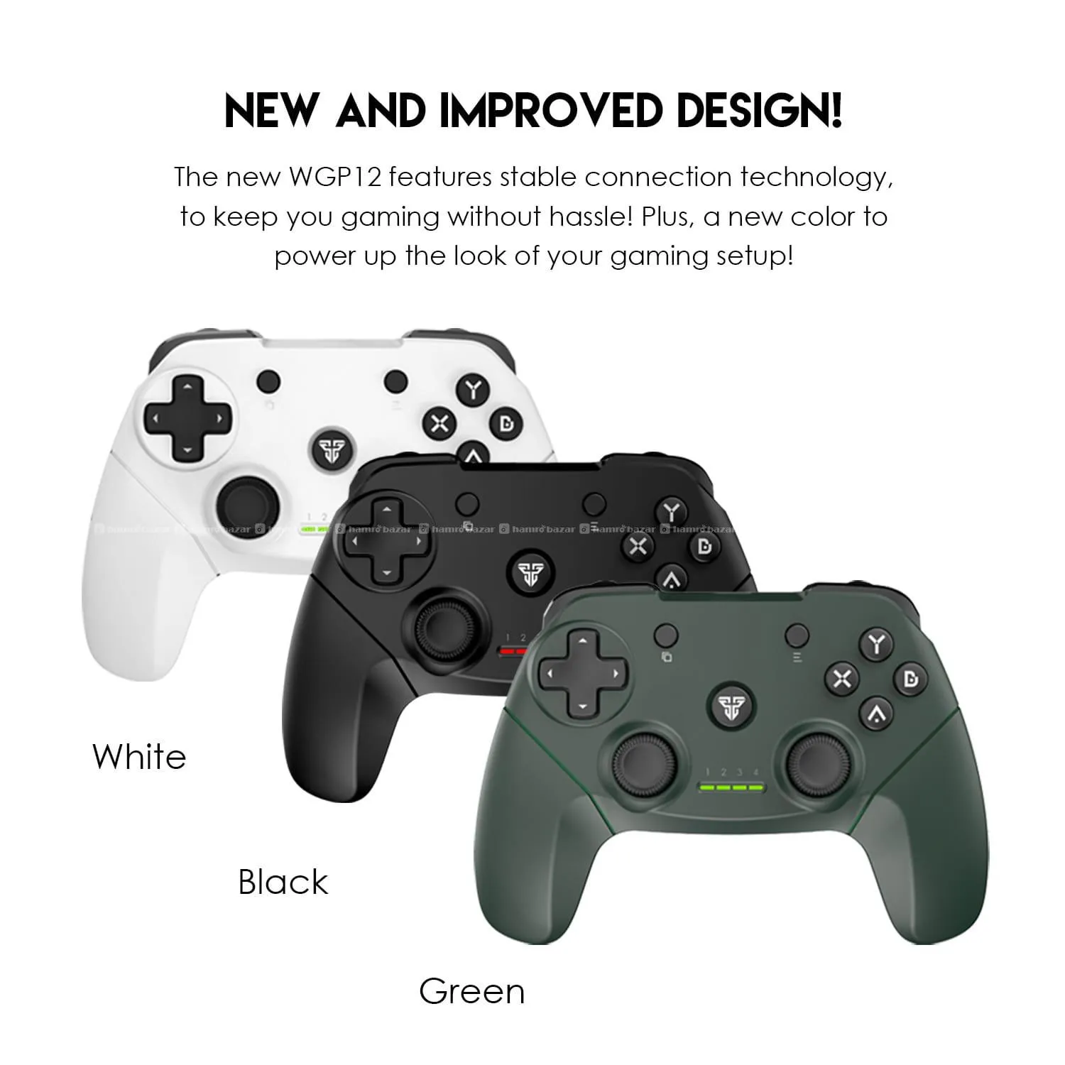 Fantech Wgp12 Wireless Gaming Controller For Pc 2