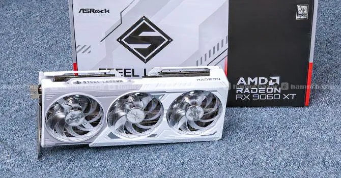 ASRock RX 9060 XT Steel Legend 16GB OC Gaphic Card 5