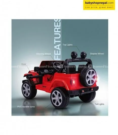 Wrangler Rubicon jeep for kids 3