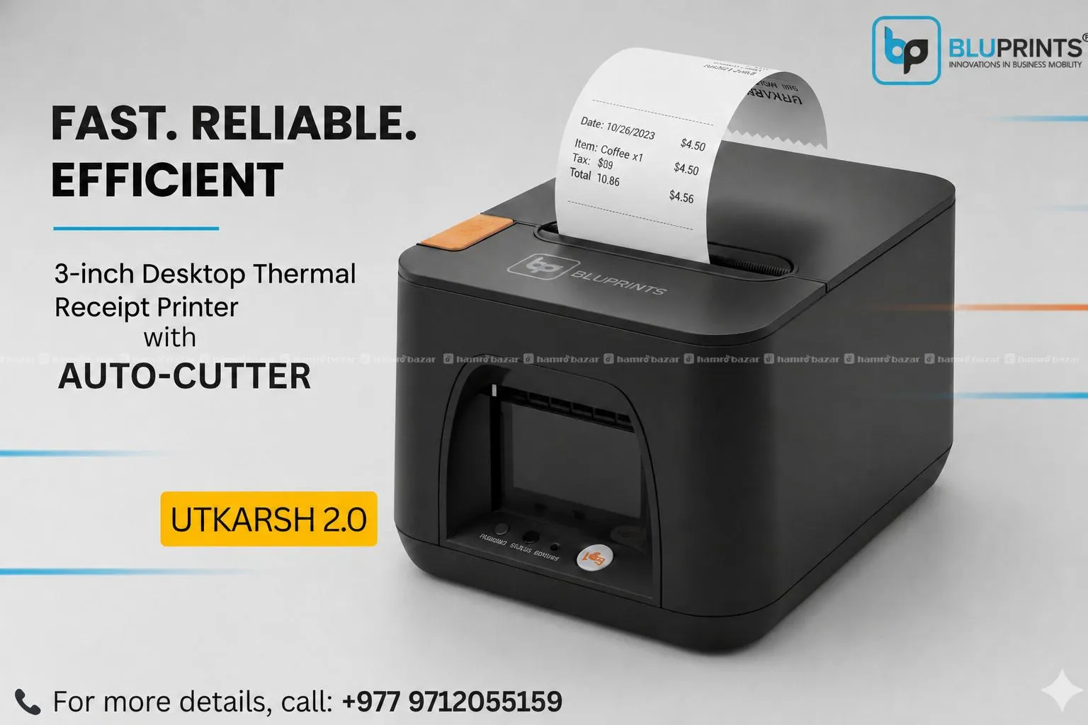 80MM Thermal Receipt Printer Utkarsh 2.0 2