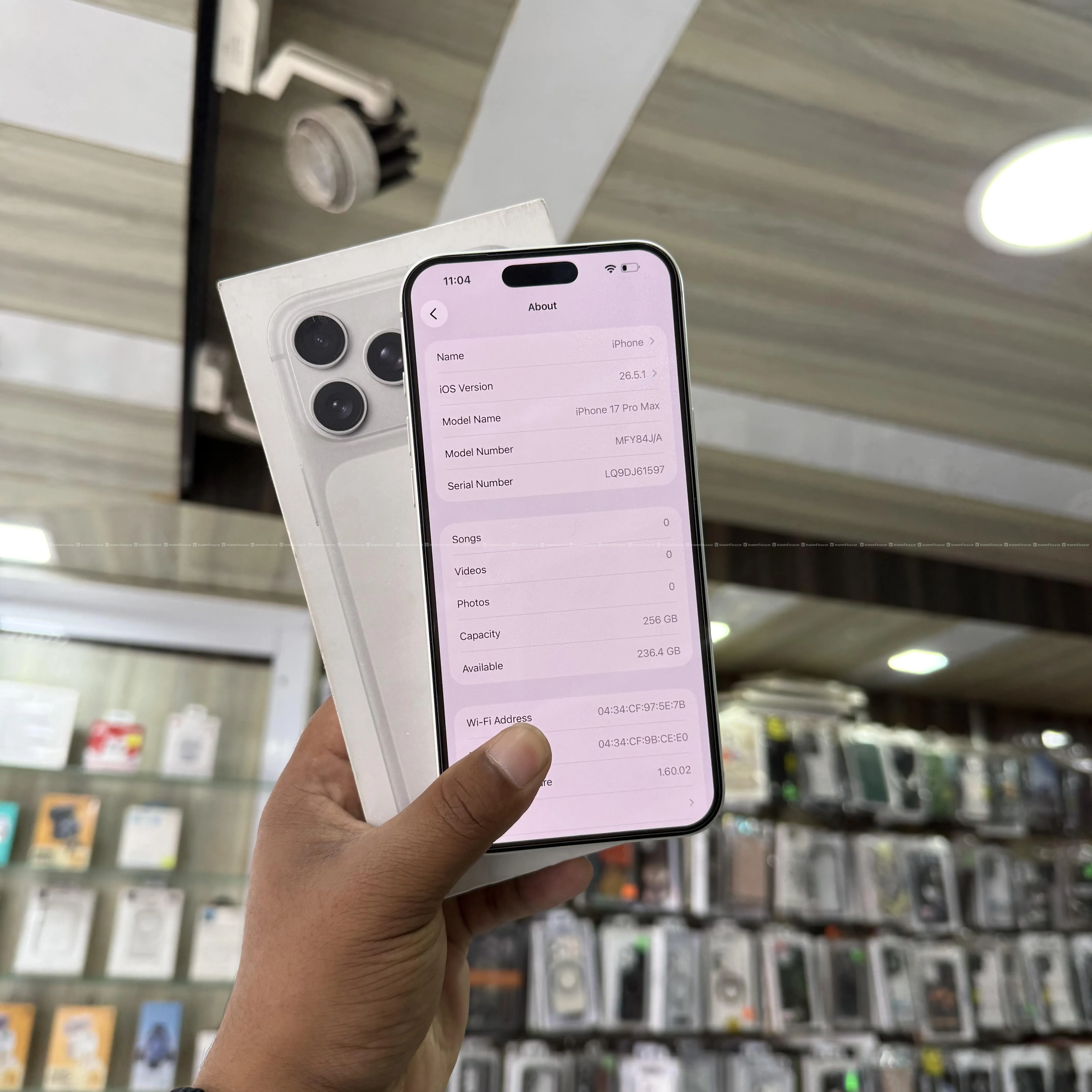 iPhone 17 Pro Max  256gb 4
