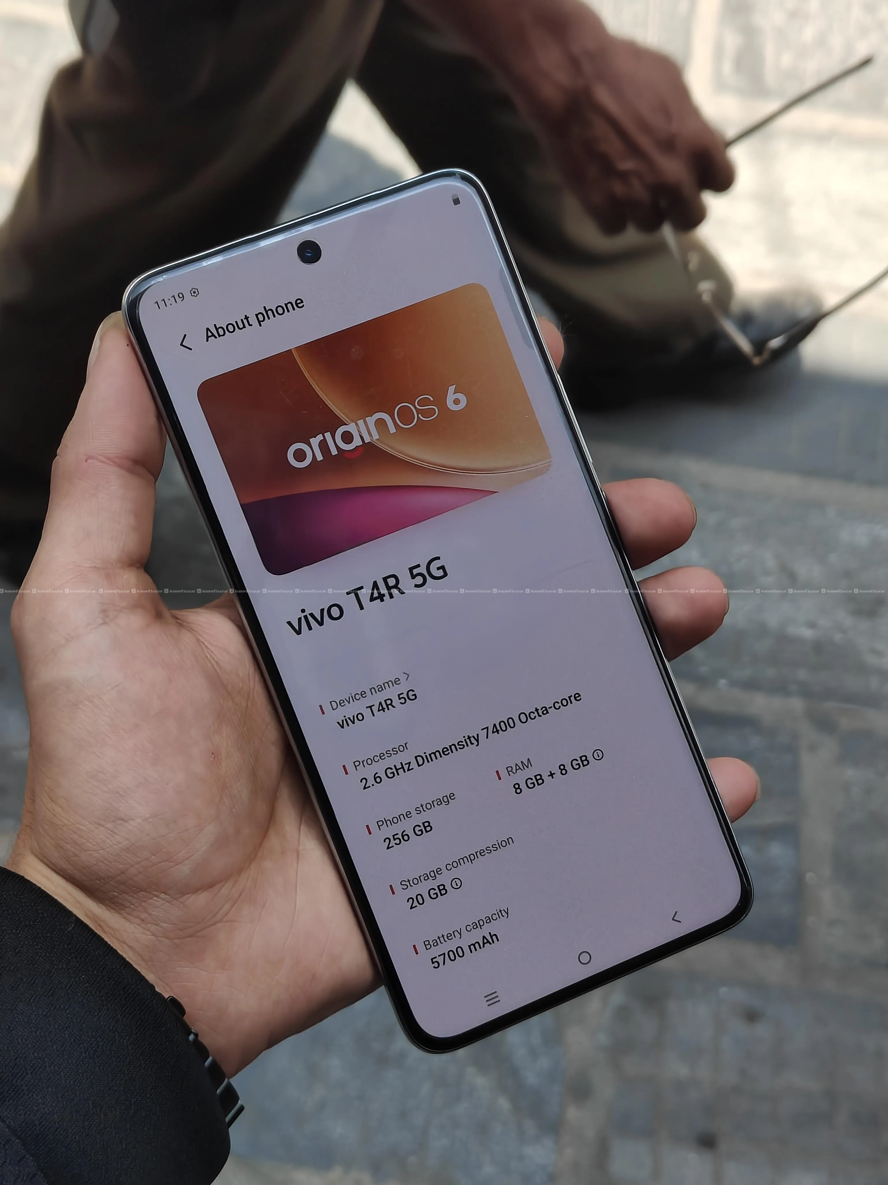 VIVO T4R 5G(8/256) 120HZ/INDISPLAY FINGER/5700MAH 5