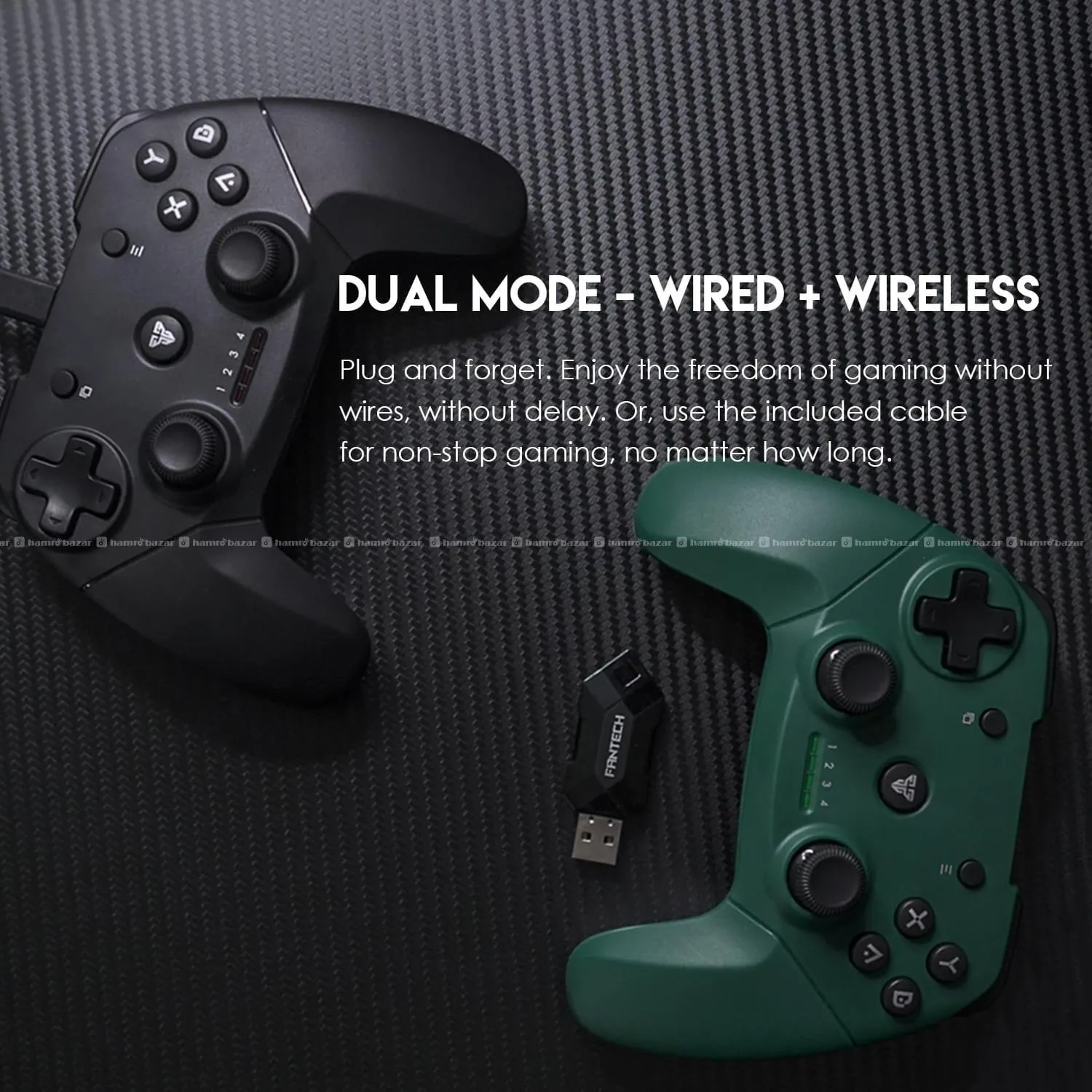 Fantech Wgp12 Wireless Gaming Controller For Pc 3