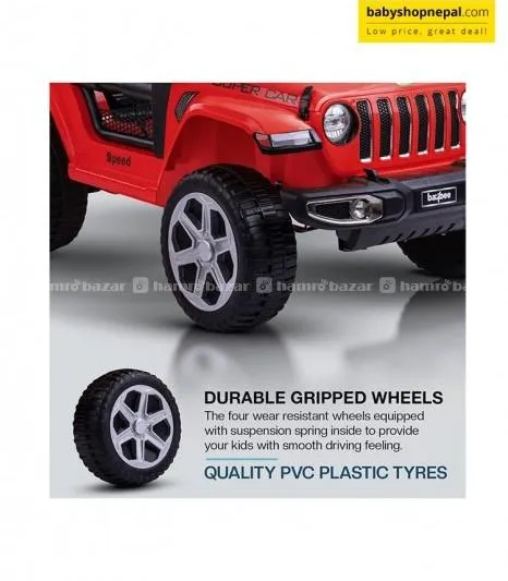 Wrangler Rubicon jeep for kids 6