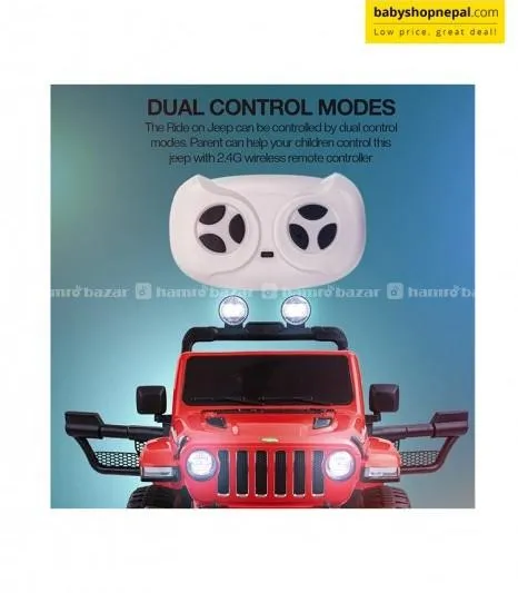 Wrangler Rubicon jeep for kids 4