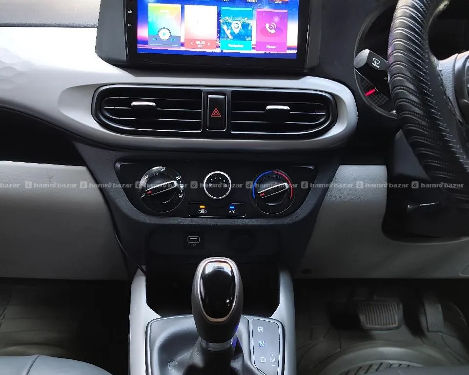 Company colour single handed Grand i10 nios Smart Auto 2021 model purchased on 2022 5