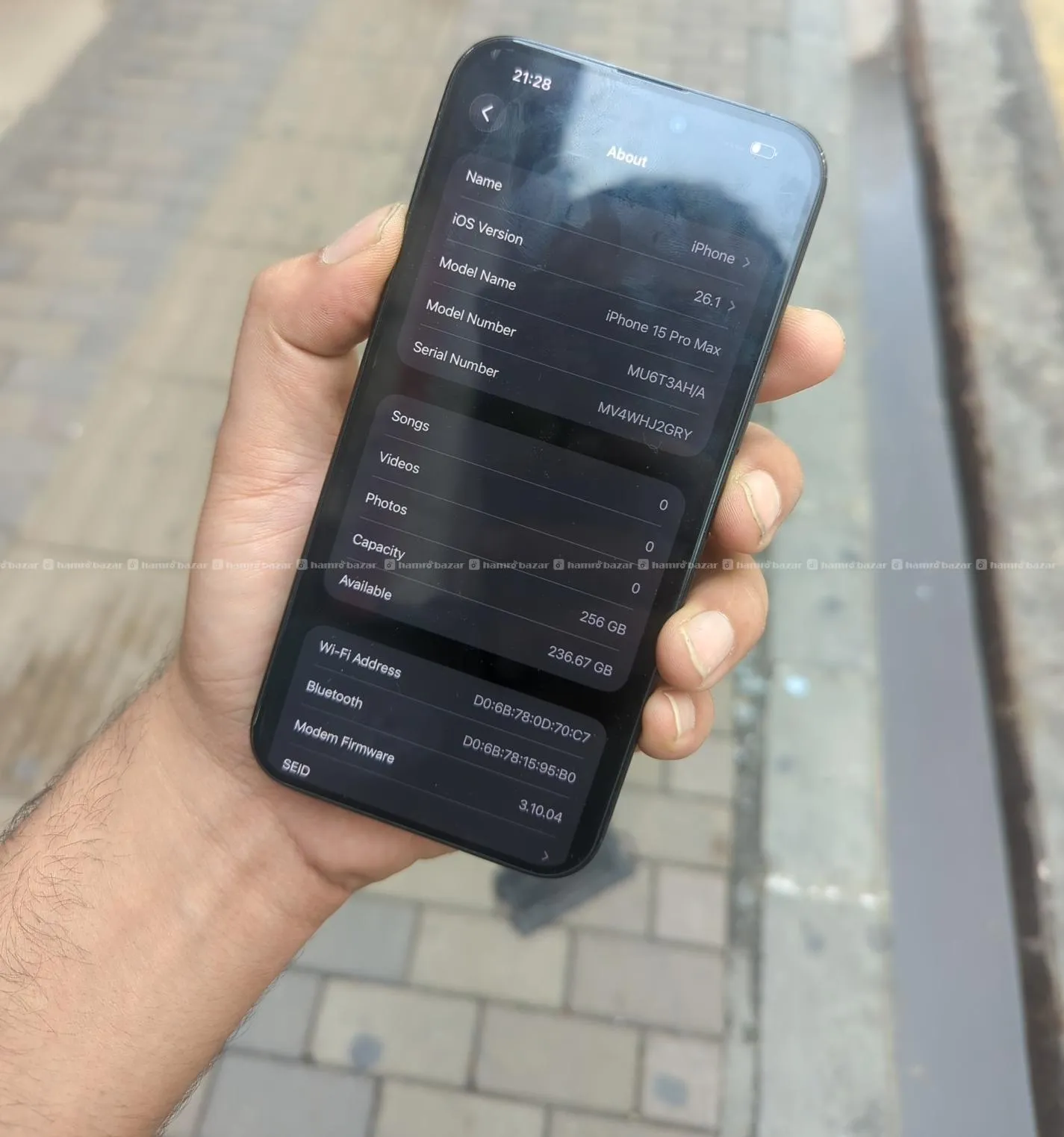 iphone 15 pro max 256 gb 5