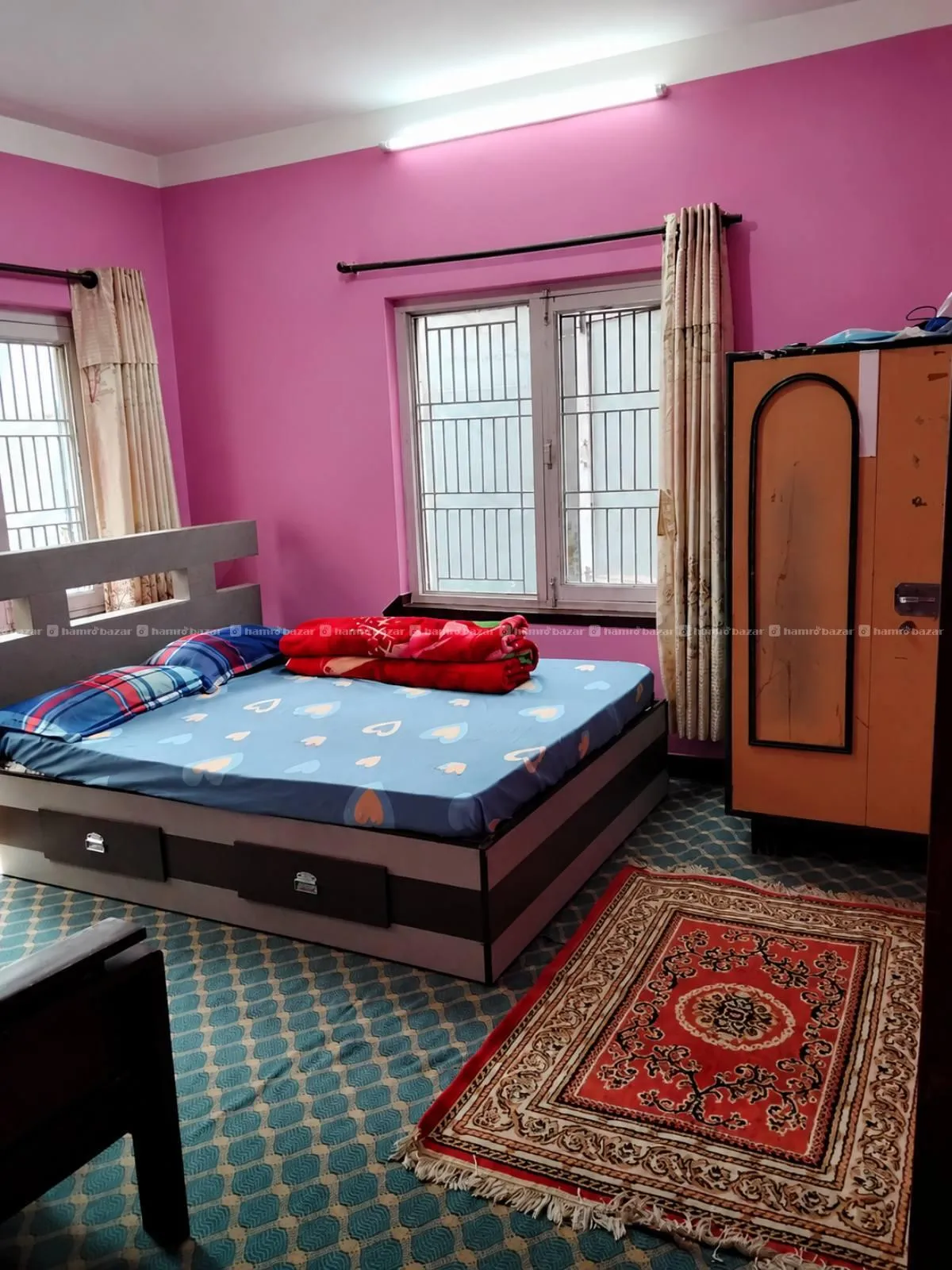 1 bhk semi furnished flat on rent Mandikatar 3