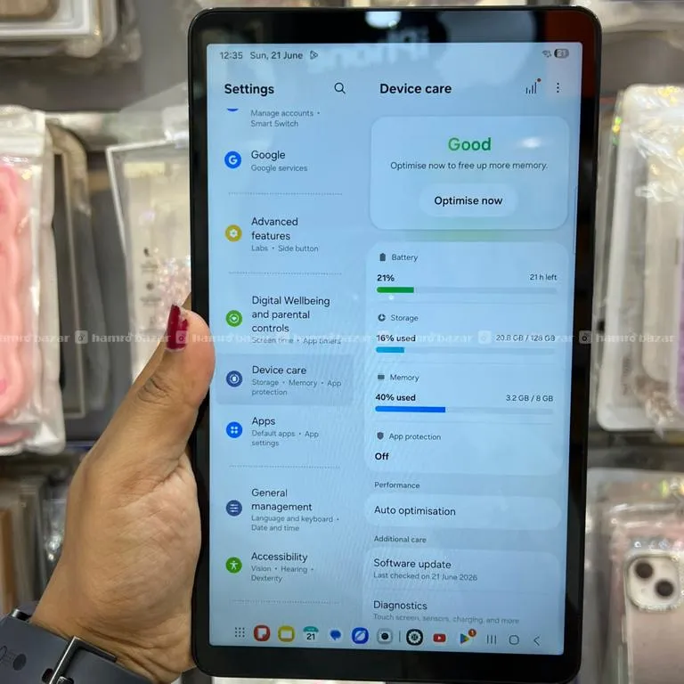 3months Used Samsung A9tab (8/128) 3