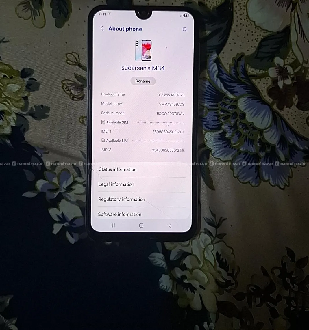 Samsung M34 5g 8/128 2
