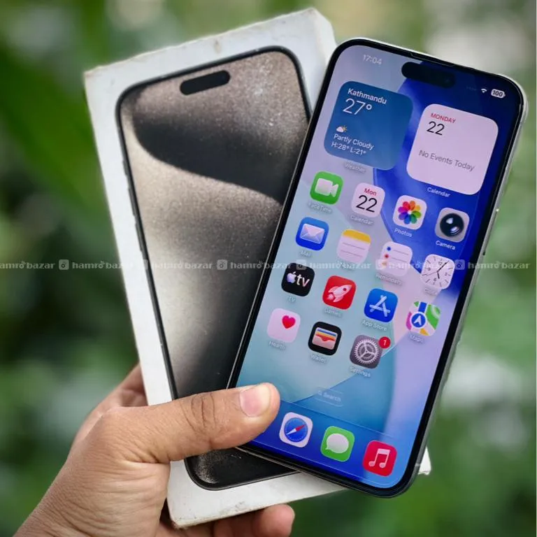 Iphone 15 Pro Max 256GB with box and accessories 2