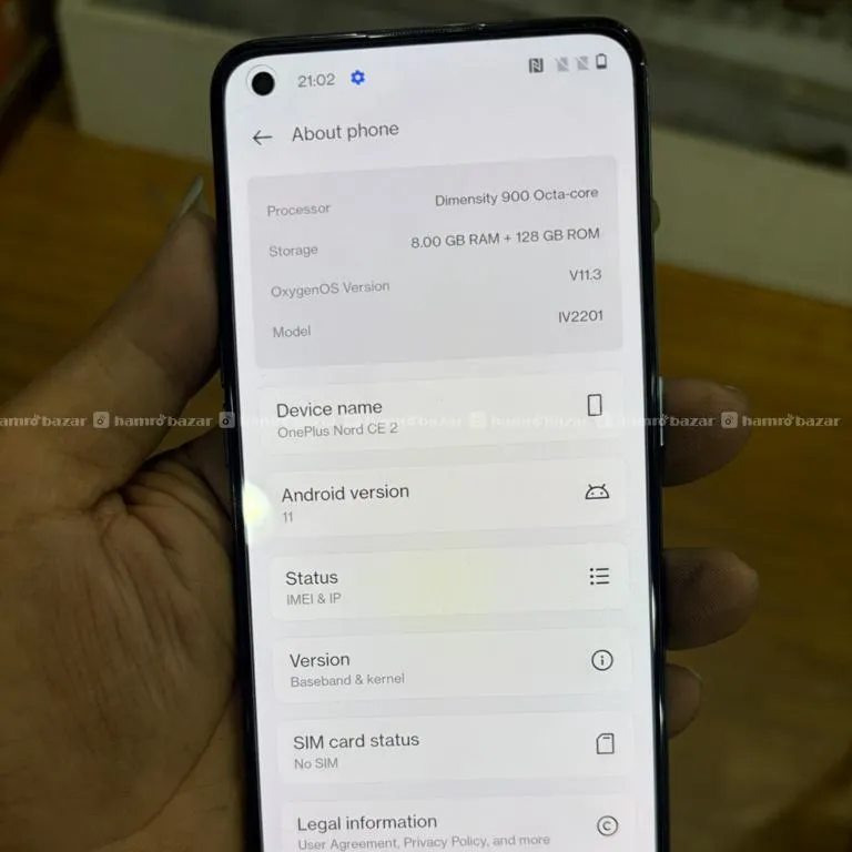 Oneplus Nord CE 2 5g. (8/128) Urgent Sale 2