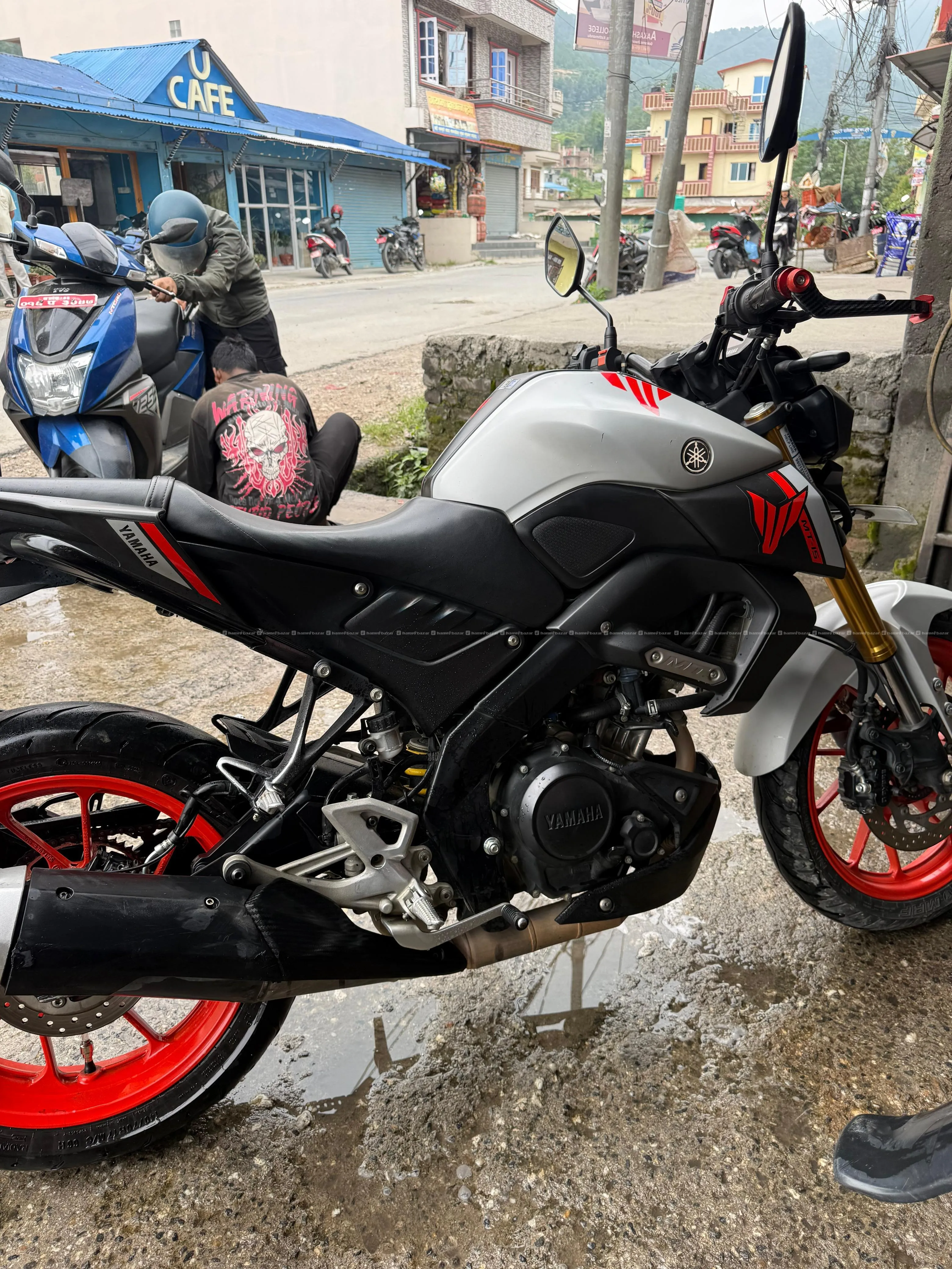 yamaha mt 15 condition like new 10k km rum 2