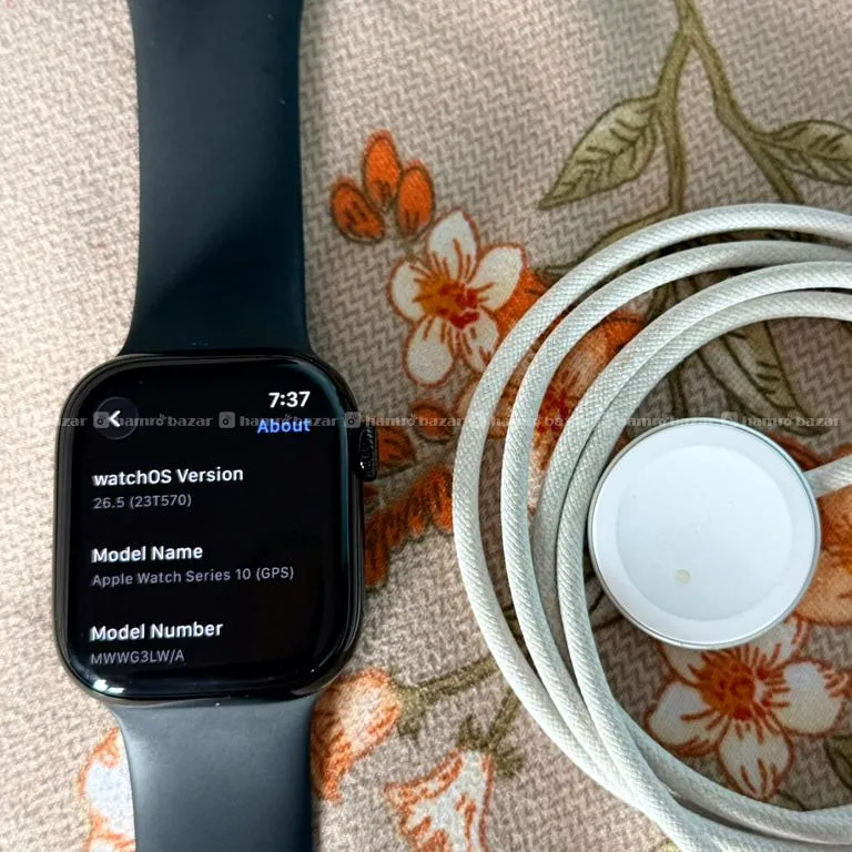 Apple Watch 10 42mm With Org Charger And Org Band 4