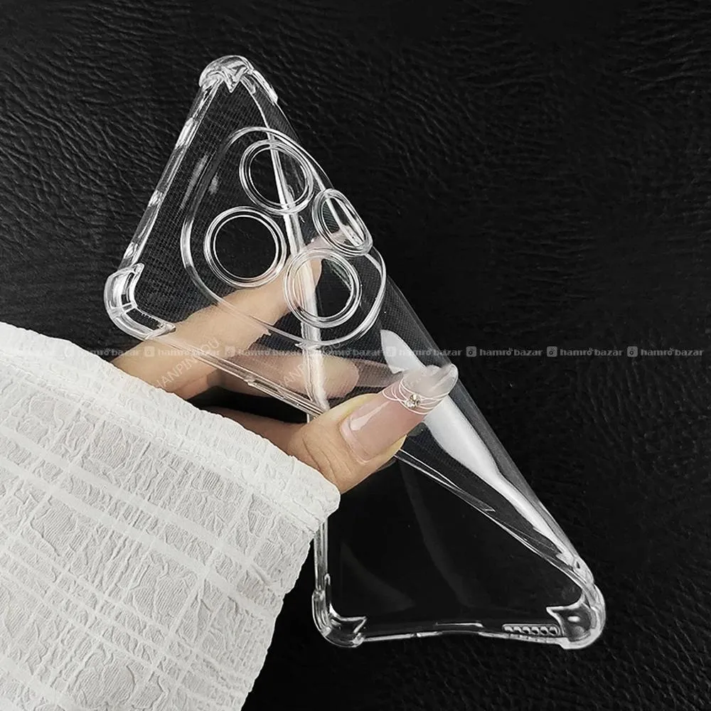 Case - Redmi Note 15 4G/5G Clear Soft Phone Cover 3