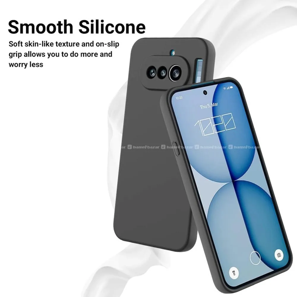 Case Nothing Phone 4a 5G Silicone Phone Back Cover 3